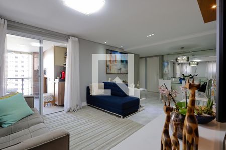Apartamento à venda com 106m², 3 quartos e 2 vagasSala