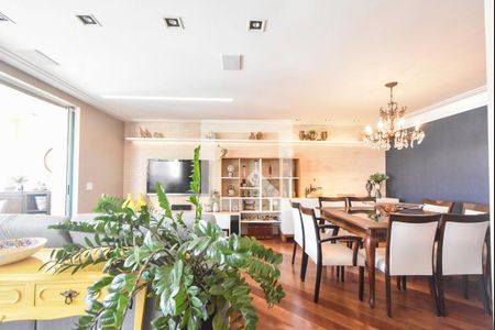 Sala de Estar de apartamento à venda com 3 quartos, 218m² em Brooklin, São Paulo