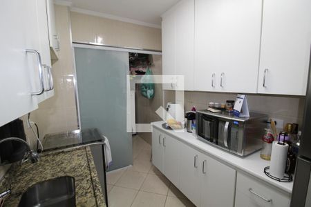 Cozinha de apartamento à venda com 2 quartos, 58m² em Jd Independ, São Paulo