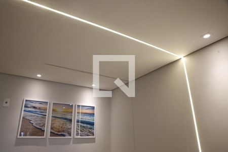 Sala detalhe  de apartamento para alugar com 1 quarto, 42m² em Maracanã, Praia Grande