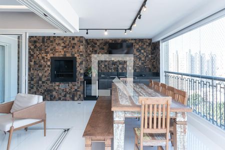 Varanda gourmet de apartamento à venda com 3 quartos, 182m² em Vila Rosalia, Guarulhos