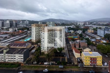 Sala/Quarto de kitnet/studio à venda com 1 quarto, 27m² em Partenon, Porto Alegre