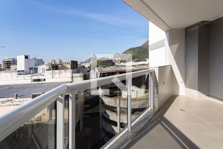 Varanda de apartamento para alugar com 3 quartos, 102m² em Botafogo, Rio de Janeiro