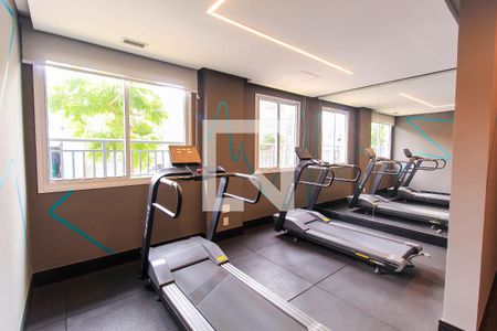 Apartamento para alugar com 38m², 2 quartos e sem vaga Apartamento para alugar com 38m², 2 quartos e sem vagaÁrea comum - Academia