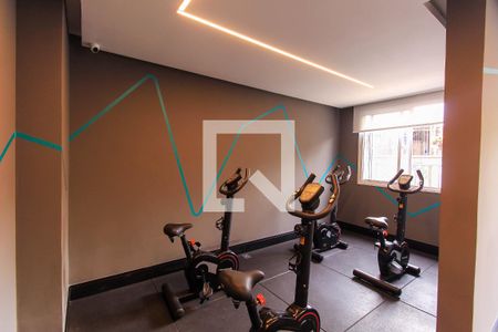 Apartamento para alugar com 38m², 2 quartos e sem vaga Apartamento para alugar com 38m², 2 quartos e sem vagaÁrea comum - Academia