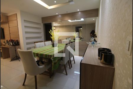 sala de jantar de apartamento à venda com 2 quartos, 94m² em Freguesia de Jacarepaguá, Rio de Janeiro