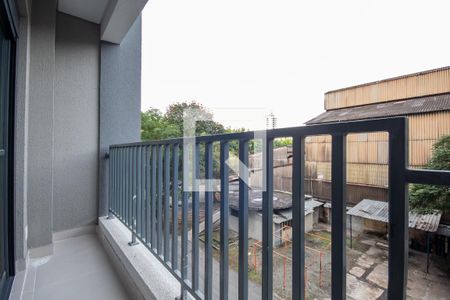 Sacada e Área de Serviço de apartamento para alugar com 1 quarto, 40m² em Centro, Osasco