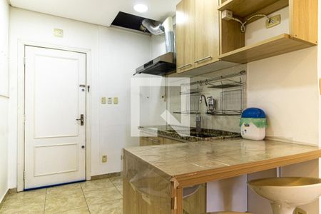 Cozinha de kitnet/studio à venda com 1 quarto, 28m² em Campos Elíseos, São Paulo