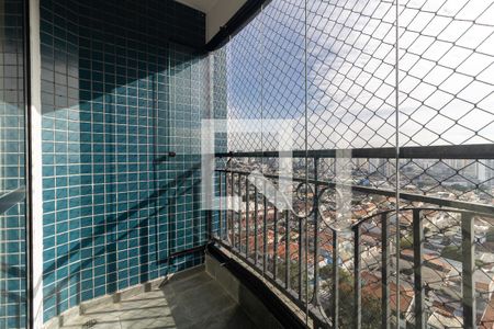 Varanda da Sala de apartamento à venda com 3 quartos, 74m² em Vila Moinho Velho, São Paulo