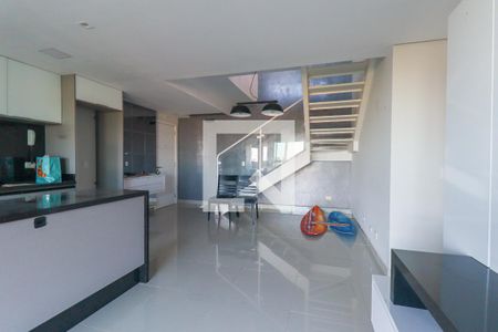 Sala/Cozinha de apartamento para alugar com 2 quartos, 160m² em Guabirotuba, Curitiba