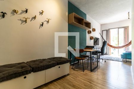 Sala de apartamento para alugar com 1 quarto, 73m² em Campos Elíseos, São Paulo