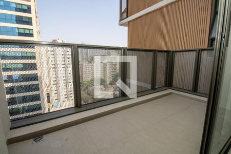 Sala- terraço de kitnet/studio à venda com 1 quarto, 30m² em Indianópolis, São Paulo