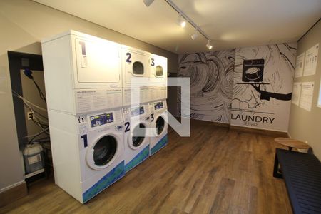 Apartamento para alugar com 28m², 1 quarto e sem vagaLavanderia