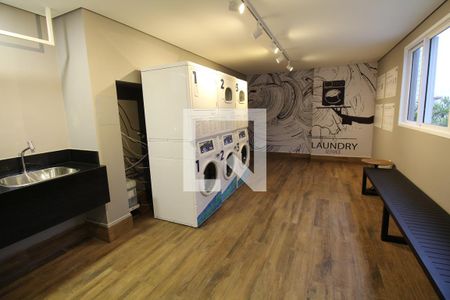 Apartamento para alugar com 28m², 1 quarto e sem vagaLavanderia