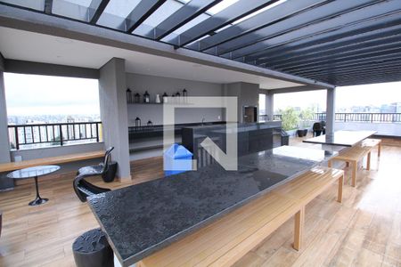 Apartamento para alugar com 28m², 1 quarto e sem vagaÁrea comum - Churrasqueira