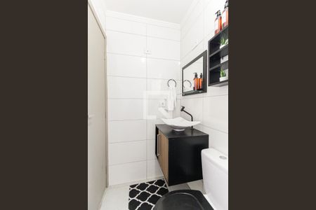 Apartamento para alugar com 37m², 1 quarto e sem vaga Apartamento para alugar com 37m², 1 quarto e sem vagaBanheiro da Suíte