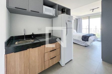 Studio à venda com 30m², 1 quarto e sem vagaCozinha