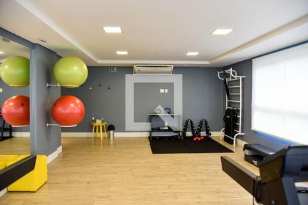 Apartamento para alugar com 66m², 2 quartos e 2 vagasÁrea comum - Academia