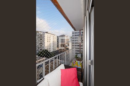 Varanda da Sala de apartamento à venda com 3 quartos, 110m² em Tijuca, Rio de Janeiro