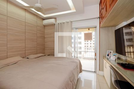 Suíte de apartamento à venda com 3 quartos, 110m² em Tijuca, Rio de Janeiro
