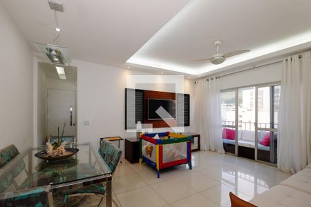 Sala de apartamento à venda com 3 quartos, 110m² em Tijuca, Rio de Janeiro