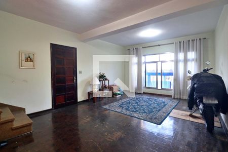 Sala de casa à venda com 3 quartos, 130m² em Campestre, Santo André