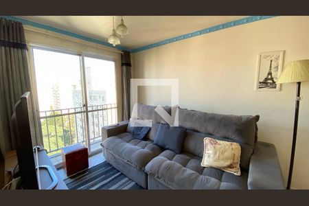 Sala  de apartamento à venda com 2 quartos, 75m² em Jardim Celeste, São Paulo