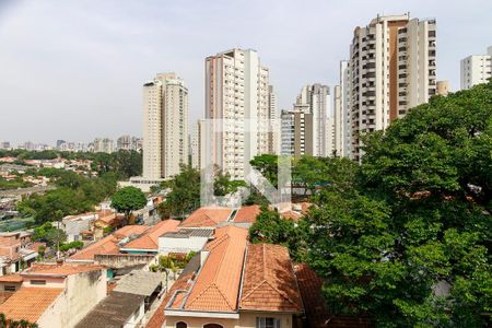 Sala - Vista de apartamento para alugar com 3 quartos, 112m² em Vila Congonhas, São Paulo