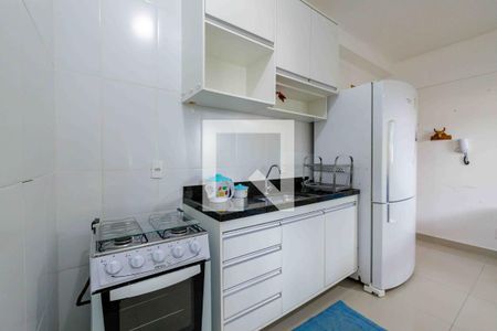 Cozinha de kitnet/studio para alugar com 1 quarto, 30m² em Recreio dos Bandeirantes, Rio de Janeiro