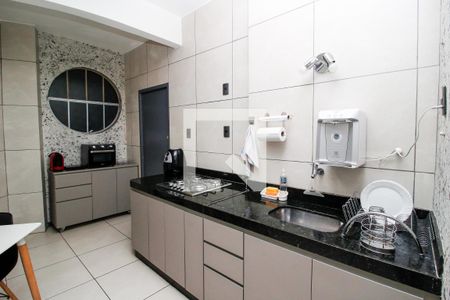 Cozinha de apartamento à venda com 3 quartos, 94m² em Centro, Belo Horizonte