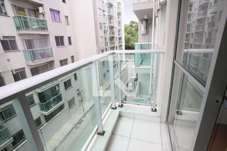 Varanda da Sala de apartamento para alugar com 2 quartos, 50m² em Pechincha, Rio de Janeiro