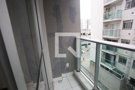 Varanda da Sala de apartamento à venda com 2 quartos, 50m² em Pechincha, Rio de Janeiro