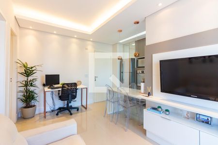 Sala  de apartamento à venda com 1 quarto, 35m² em Jaguaribe, Osasco