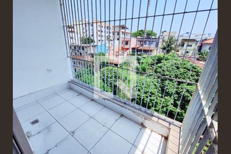 Varanda do Quarto 1 de apartamento à venda com 3 quartos, 65m² em Méier, Rio de Janeiro