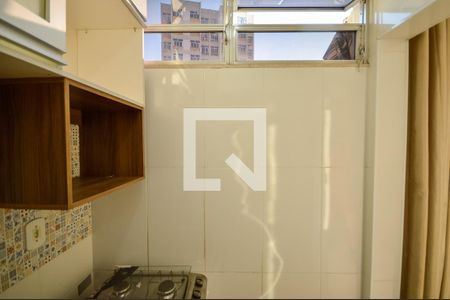 Studio para alugar com 25m², 1 quarto e sem vagaCozinha