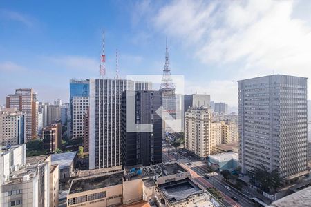 Sala - Vista de apartamento para alugar com 1 quarto, 47m² em Bela Vista, São Paulo