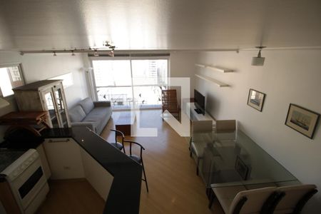 Apartamento para alugar com 75m², 1 quarto e 1 vagaSala/Cozinha