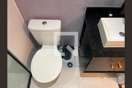 Banheiro de kitnet/studio à venda com 1 quarto, 18m² em Perdizes, São Paulo