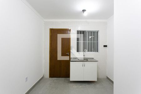 Sala e Cozinha de apartamento para alugar com 1 quarto, 30m² em Jardim Fernandes, São Paulo