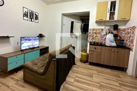 Sala/Cozinha de apartamento à venda com 1 quarto, 35m² em Centro Histórico, Porto Alegre