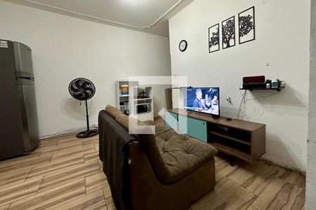 Sala/Cozinha de apartamento à venda com 1 quarto, 35m² em Centro Histórico, Porto Alegre