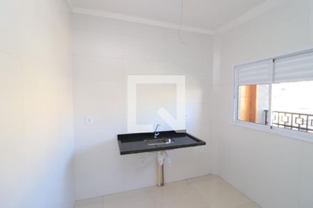 Cozinha e Área de Serviço de apartamento para alugar com 1 quarto, 30m² em Chácara Santo Antônio (zona Leste), São Paulo