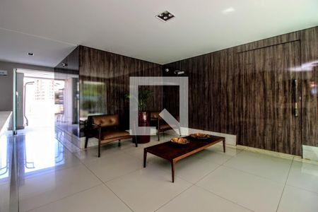 Apartamento para alugar com 122m², 3 quartos e 2 vagasHall social