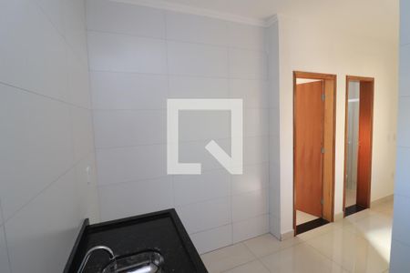 Cozinha e Área de Serviço de apartamento para alugar com 1 quarto, 30m² em Chácara Santo Antônio (zona Leste), São Paulo