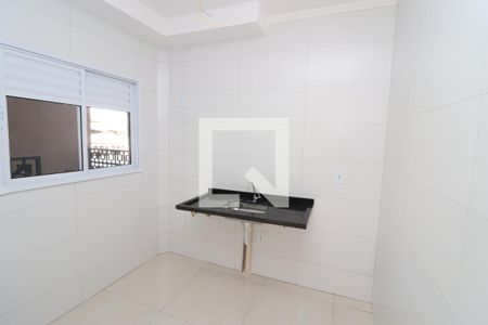 Cozinha e Área de Serviço de apartamento para alugar com 1 quarto, 30m² em Chácara Santo Antônio (zona Leste), São Paulo