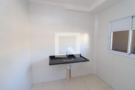 Cozinha e Área de Serviço de apartamento à venda com 1 quarto, 30m² em Chácara Santo Antônio (zona Leste), São Paulo
