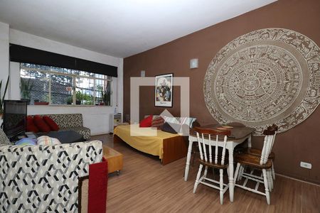 Sala de apartamento para alugar com 3 quartos, 126m² em Pinheiros, São Paulo