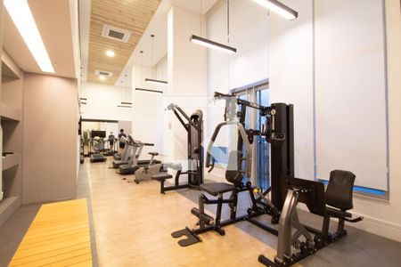 Apartamento para alugar com 47m², 1 quarto e 1 vaga Apartamento para alugar com 47m², 1 quarto e 1 vagaÁrea comum - Academia