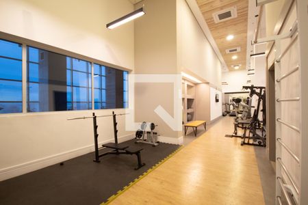 Apartamento para alugar com 47m², 1 quarto e 1 vaga Apartamento para alugar com 47m², 1 quarto e 1 vagaÁrea comum - Academia