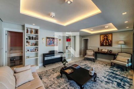 sala de apartamento à venda com 4 quartos, 166m² em Vila Dom Pedro I, São Paulo